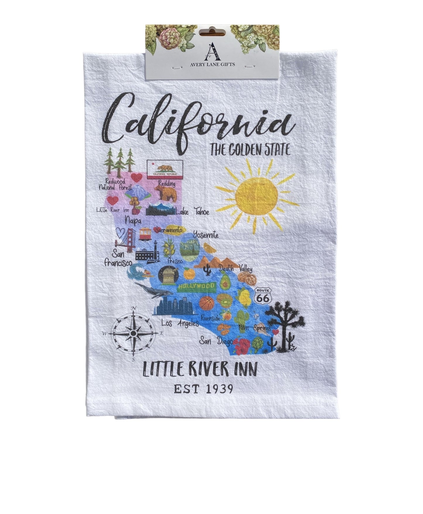 California Dish Towel (Room Delivery Only)